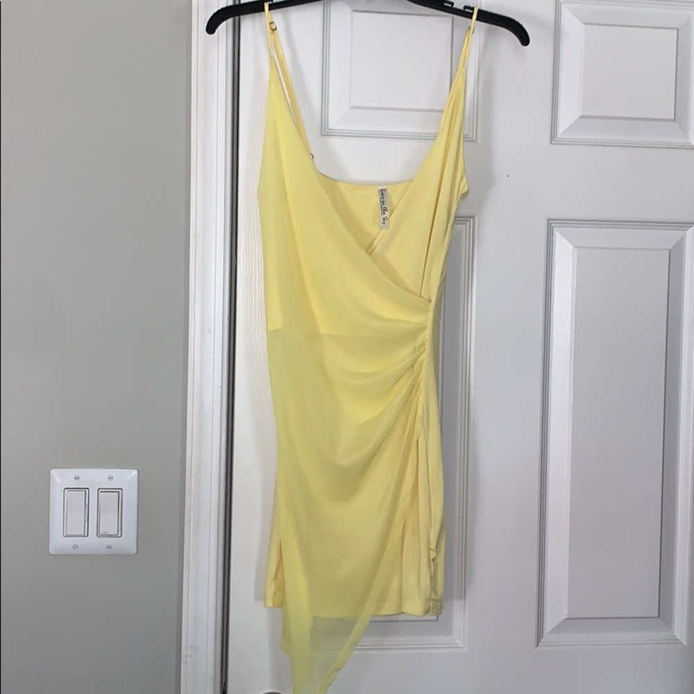 Lucy in the Sky Yellow Party Dress